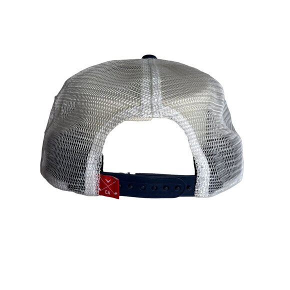Callaway 1982 Trucker Hat Red White Blue Adjustable Snapback Mesh Back - Picture 3 of 7